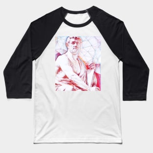 Tacitus Portrait | Tacitus Artwork | Line Art Baseball T-Shirt